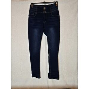 Bamboo Women's/JR Size 13 Columbian Butt Lift Jeans Stretch Curvy Fit High Rise